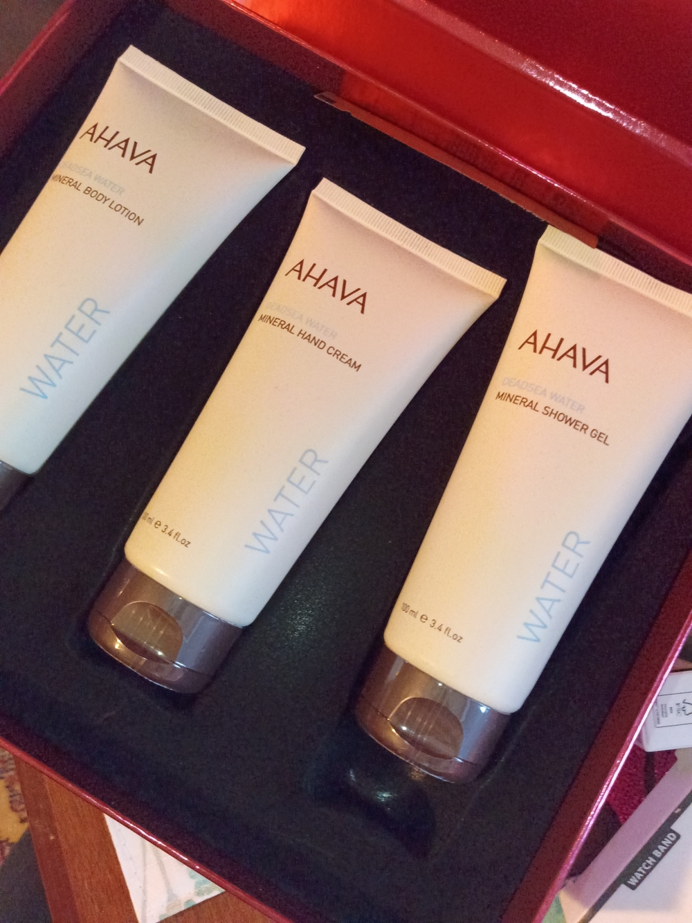 AHAVA Water Mineral Care Trio in White and Brown